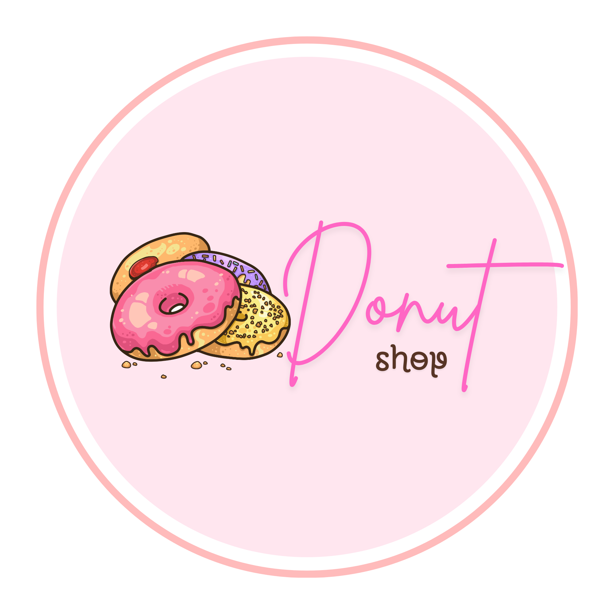 Donut Shop Logo